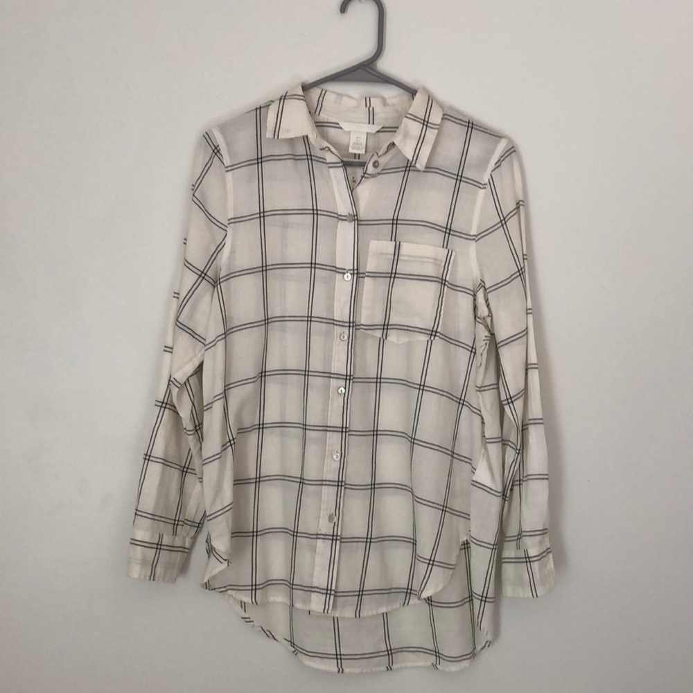 NWT H&M Plaid Shirt